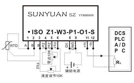 熱電阻信號(hào)隔離變送器應(yīng)用