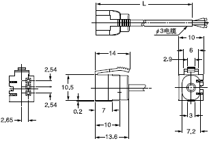 CN-73-C1 CN-73-C2 CN-73-C5 母電纜(另售)
