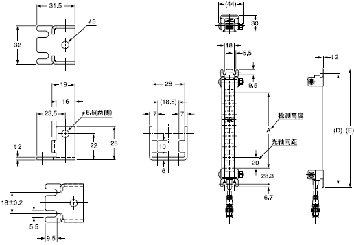 MS-SF1-1 傳感器安裝支架(傳感器附件)
